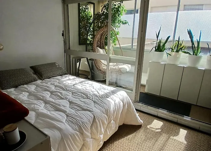 Lovely In Center - Bd Des Pyrenees - Private Parking Space 아파트 *